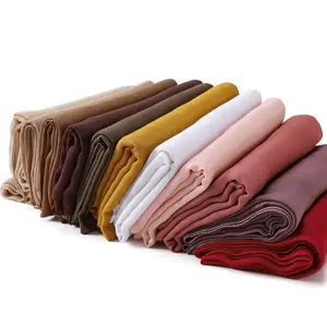 Wide Brim Rayon Modal Hijab | Solid Color | Ultra-Lightweight | 185×85cm | Modest Everyday Scarf | MH054 summerwins