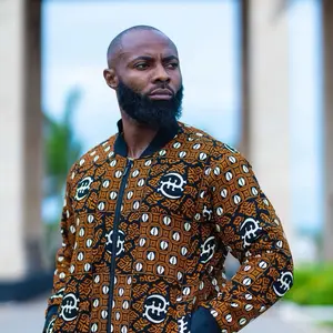 Ankara Unisex African Bomber Jacket