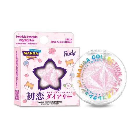 Manga Collection Twinkle Twinkle Highlighter Glitter Highlighter and Eyeshadow Topper