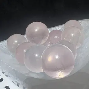 rose quartz sphere mini sphere