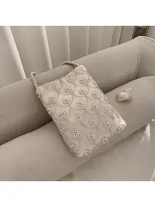 2026 New High-End Beaded Embroidery Bag Sweet Lady Party Bag Evening Dress Bag Shoulder Crossbody Bag for Women