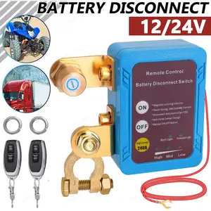 Stop Killing Your Car Battery! Remote Battery Disconnect 12V | Cuts Power Automatically at 11.8V | Standby Current Only 0.001A | Fits Cars, Trucks, ATV, UTV (Displacement <4.0)