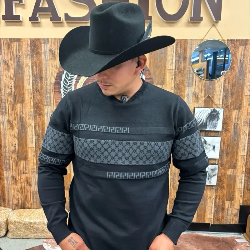 Men sweater black