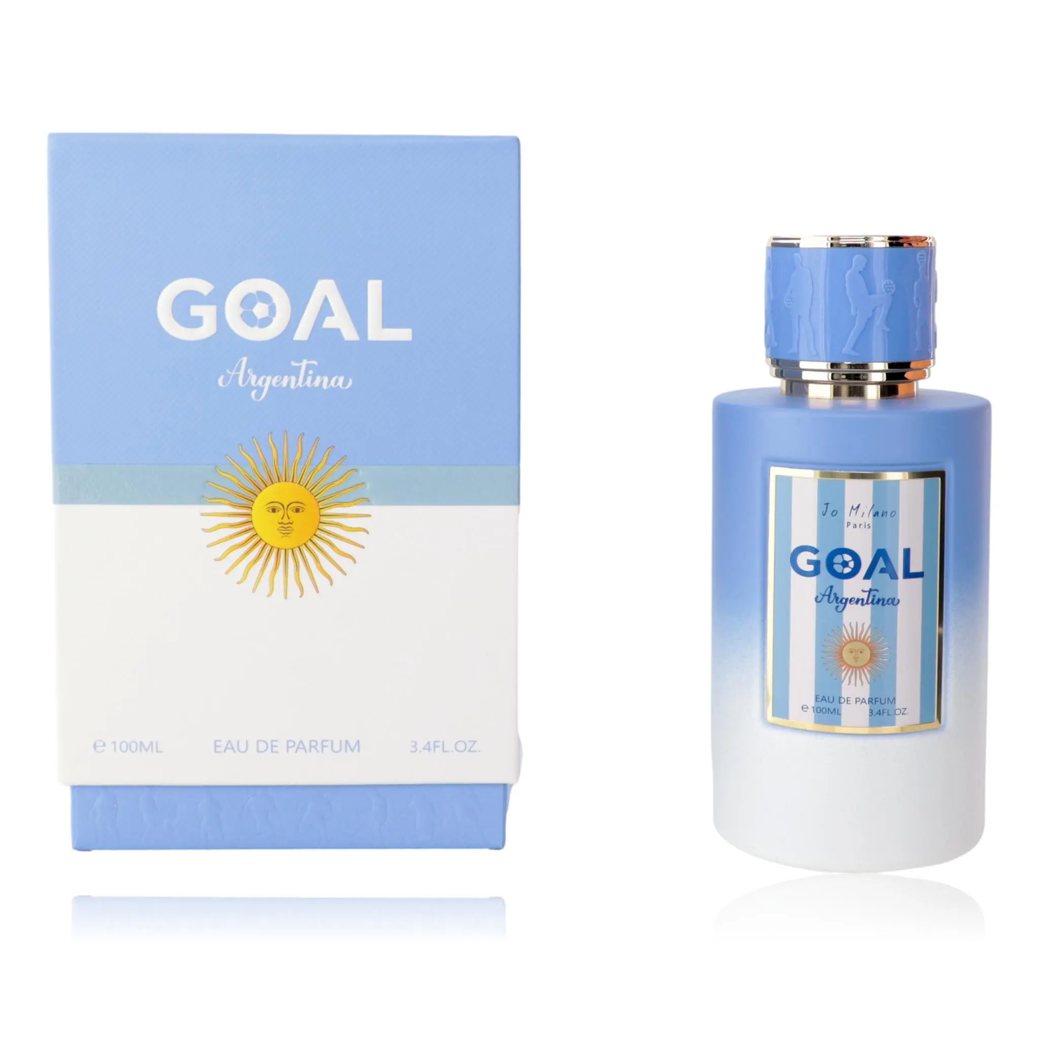 Goal Argentina Oriental EDP Argentina Fragrance, Liquid Spraying Spray Type Unisex Fragrance with Pineapple, Ginger, Coconut-Woods Notes, Pina Colada Flavor, Ambergris, 3.4 fl oz Bottle Signature Scent