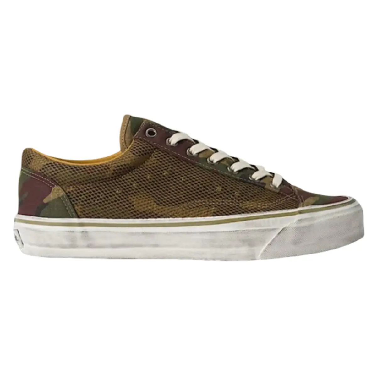 Vans Premium Old Skool 36 Woodland Camo Green Men's Fashion Shoes New
