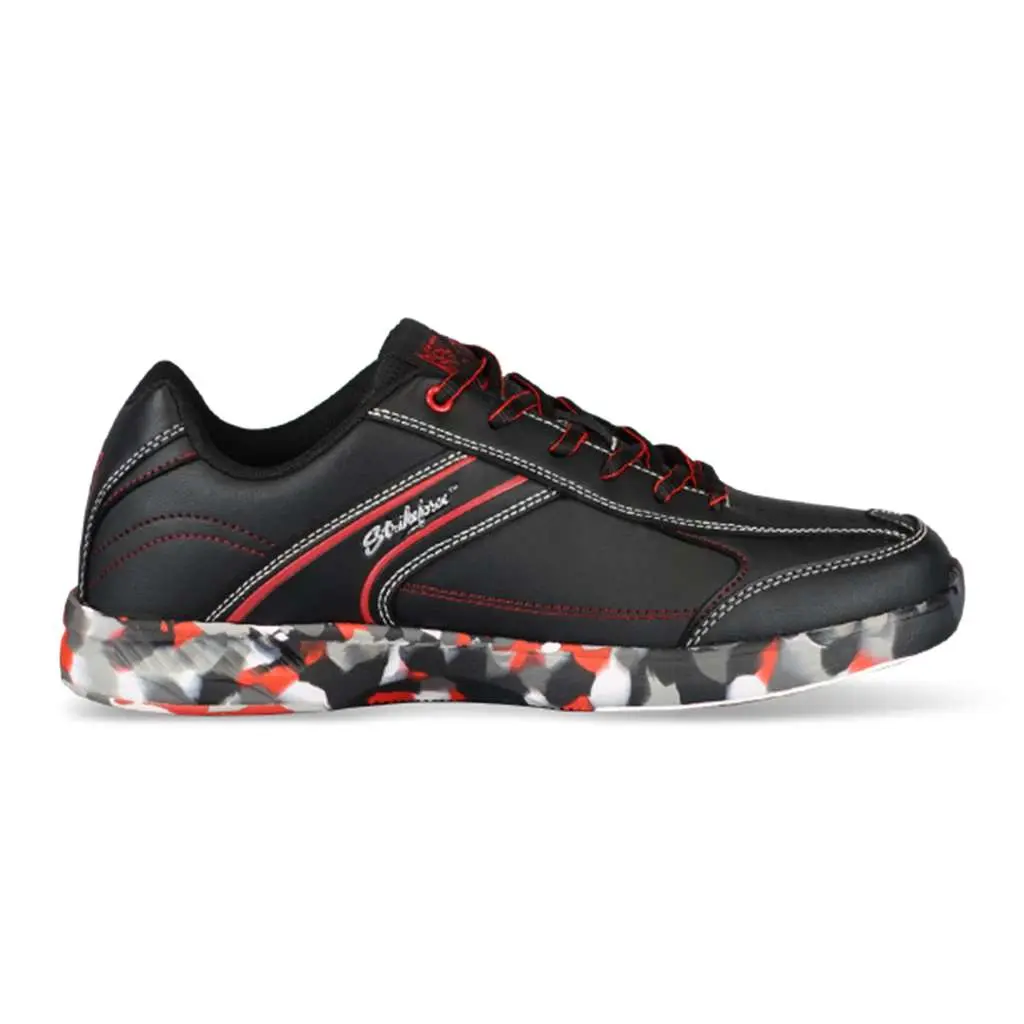 KR Strikeforce Flyer Lite Red Camo Bowling Shoe Men's, Sports Shoe, Male, Flexlite, Strobel Lasted
