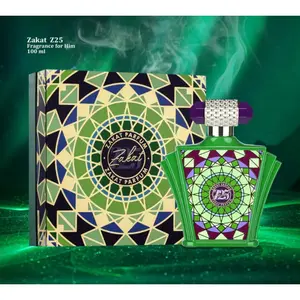 Zakat Z25 Eau de Parfum Unisex 3.4oz Bold Arabian Perfume Earthy Woody Scent long lasting perfume Edp Liquid Colognes