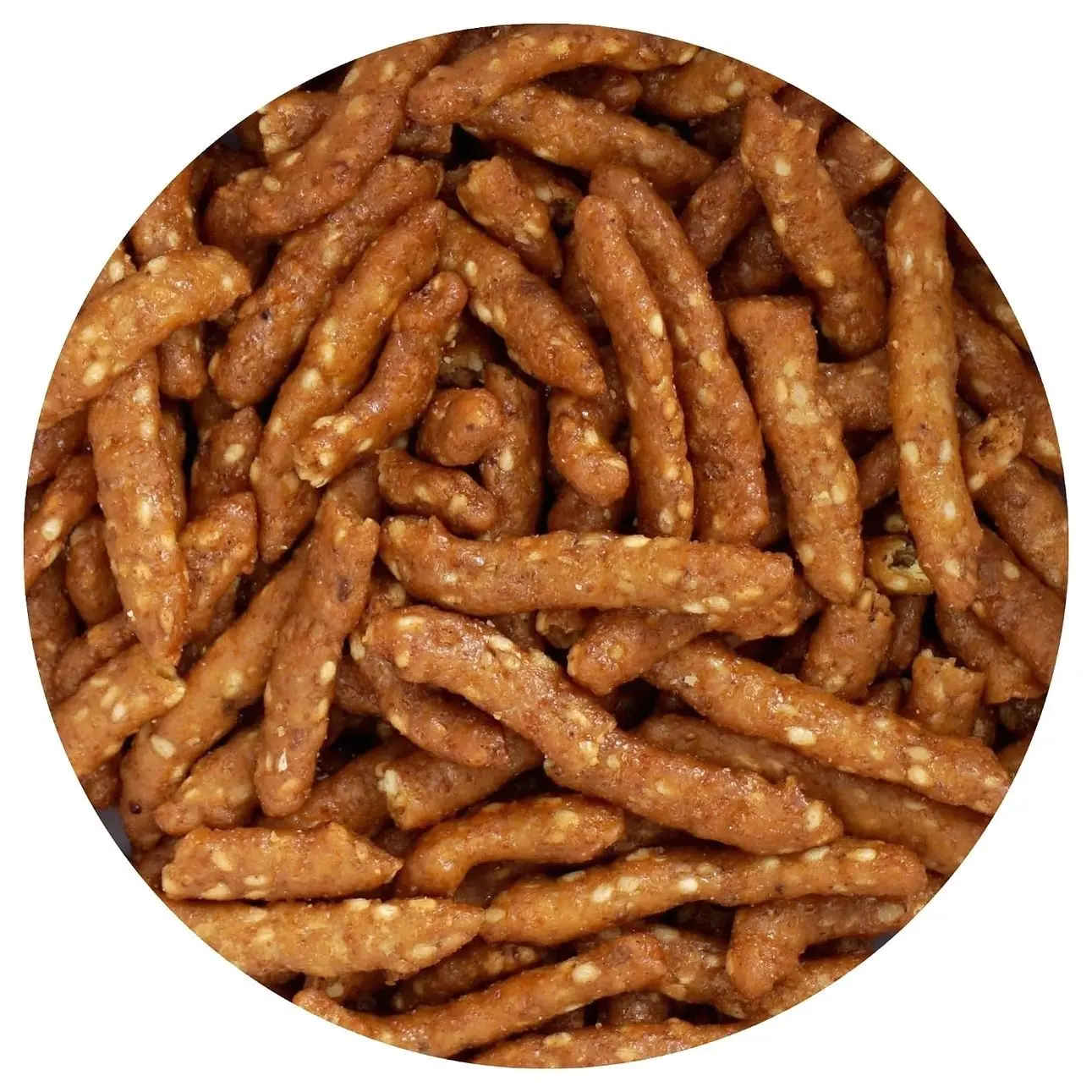 Honey Roasted Sesame Sticks, 1 Pound Bulk Bag, Hampton Distribution