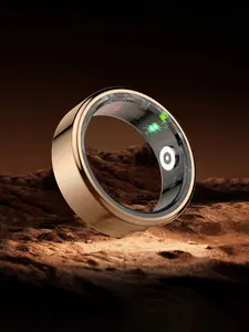 Stainless Steel Smart Ring, Multifunctional Smart Connection Ring, Waterproof High-tech Sports Ring, Fashionable Wearable Device for Men & Women