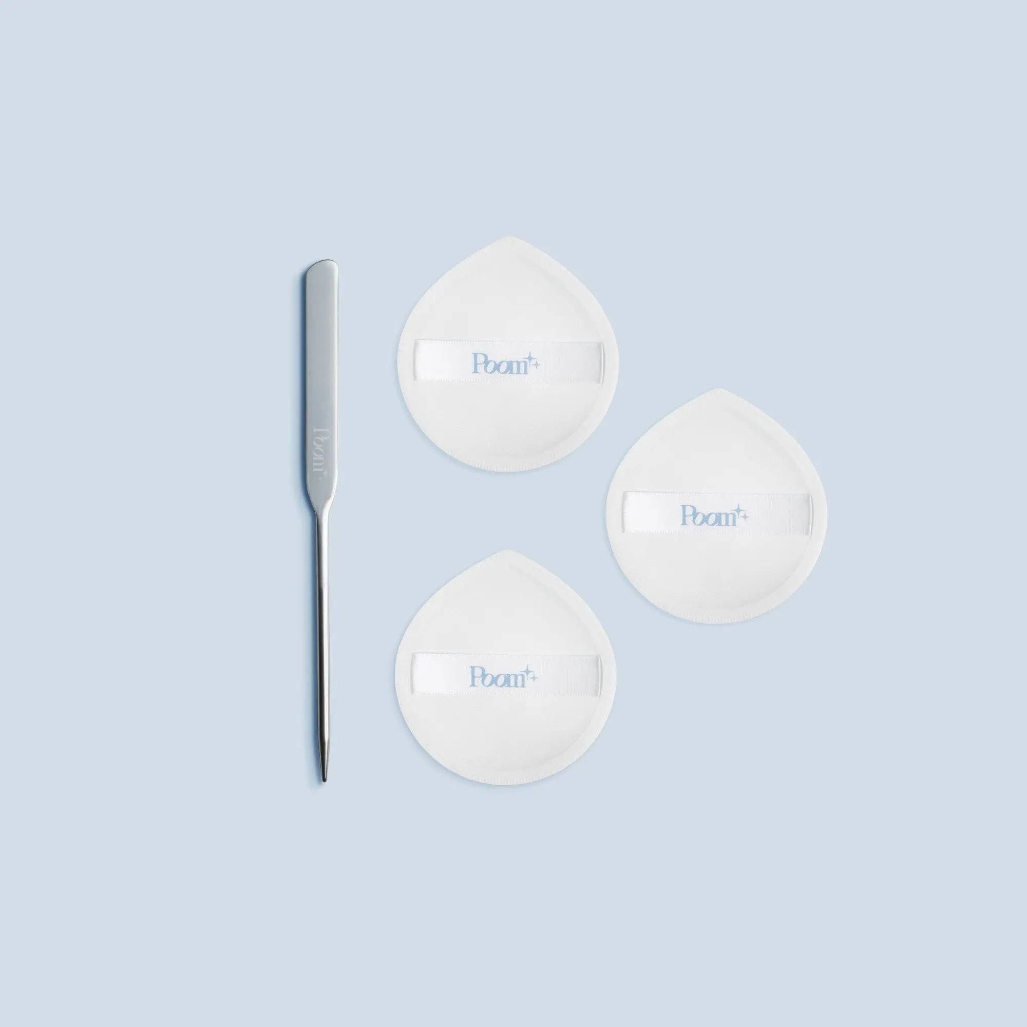 The Perfect Base Tool Kit (1 Foundation Spatula + 3 Puffs) The Perfect Base Tool Kit (1 Foundation Spatula + 3 Puffs)