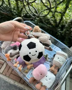 Jellycat Mini Plush Keychain – Soft Cuddly Toy Charm, Ideal for Daily Use, Gift Giving & Collecting Cute Accessories