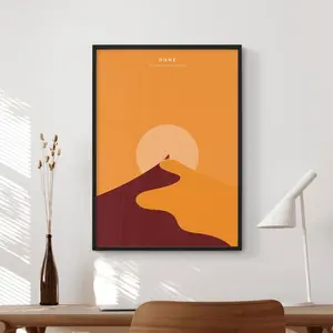 Dune Movie Poster  Minimalist Movie Poster Wall Art Print Printable Wall Art Movie Print Gift Idea