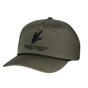 5-Panel Ripstop Performance Snapback | Faded Olive | One Size