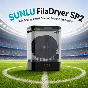 SUNLU FilaDryer SP2, 2-in-1 Filament Dryer Combine with Storage Box, Compatible with spool size 1kg×2 or 2kg×1 or 3kg×1