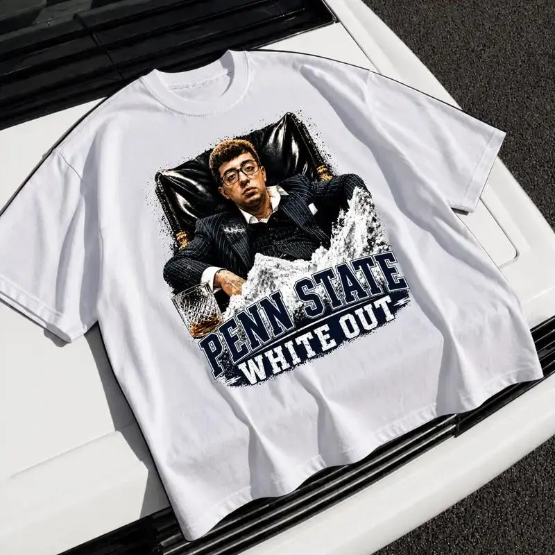 Penn State White Out Graphic Shirt, Unisex Short Sleeve T-Shirt, College Football Fan Tee, Casual Streetwear Top, Gift for Fans