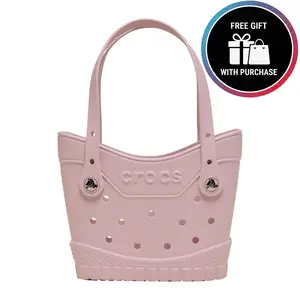 Crocs Classic Small Tote Bag, Personalize with Jibbitz