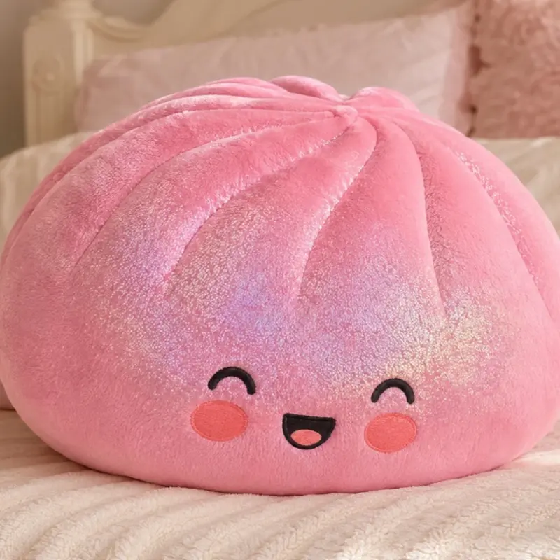 Dumpling Pillow, Soft Plush Cushion for Home Sofa, Bedroom Decor