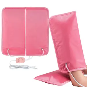 Electric Heated Mittens Gloves for Paraffin Hand Wax Treatment, Nail Art Manicure Warmer Mittens, Beauty Therapy SPA Mitts for Women Beauty Treatment springtok