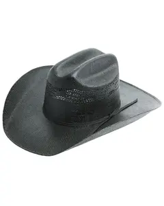 Cody James Men's Bangora 15X Straw Cowboy Hat - Cjbb27-Blk