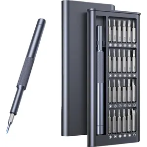 25-IN-1 Precision Small  Set, Professional Mini Bit Tool Set for Glasses, Watch, Ring Doorbell, ,,high-strength steel Screw Driver,, for Mens