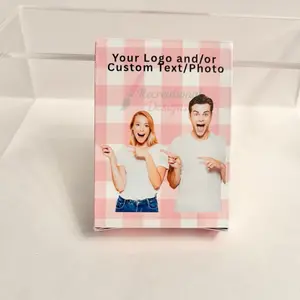 Custom Print Glossy Finish Playing Cards Box