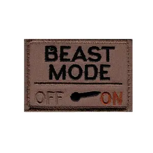 Beast Mode on Hook Fastener Patch (3.0 X 2.0-BMP-3)