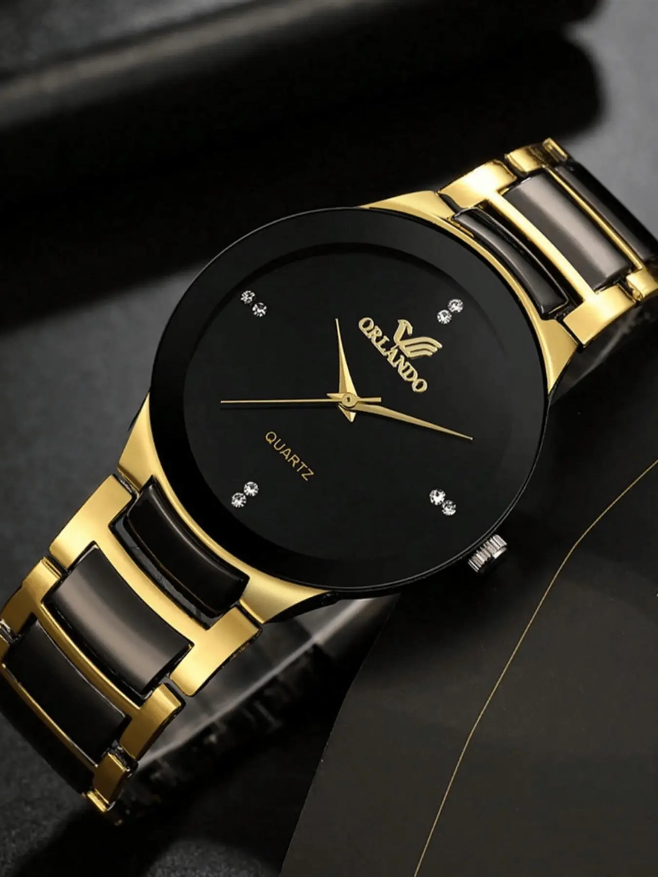 Men's Business Round Dial Quartz Watch, Fashion Steel Strap Wristwatch, Summer Trendy All-match & Exquisite Watch for Gift, National Day Offers, Business Quartz Watches