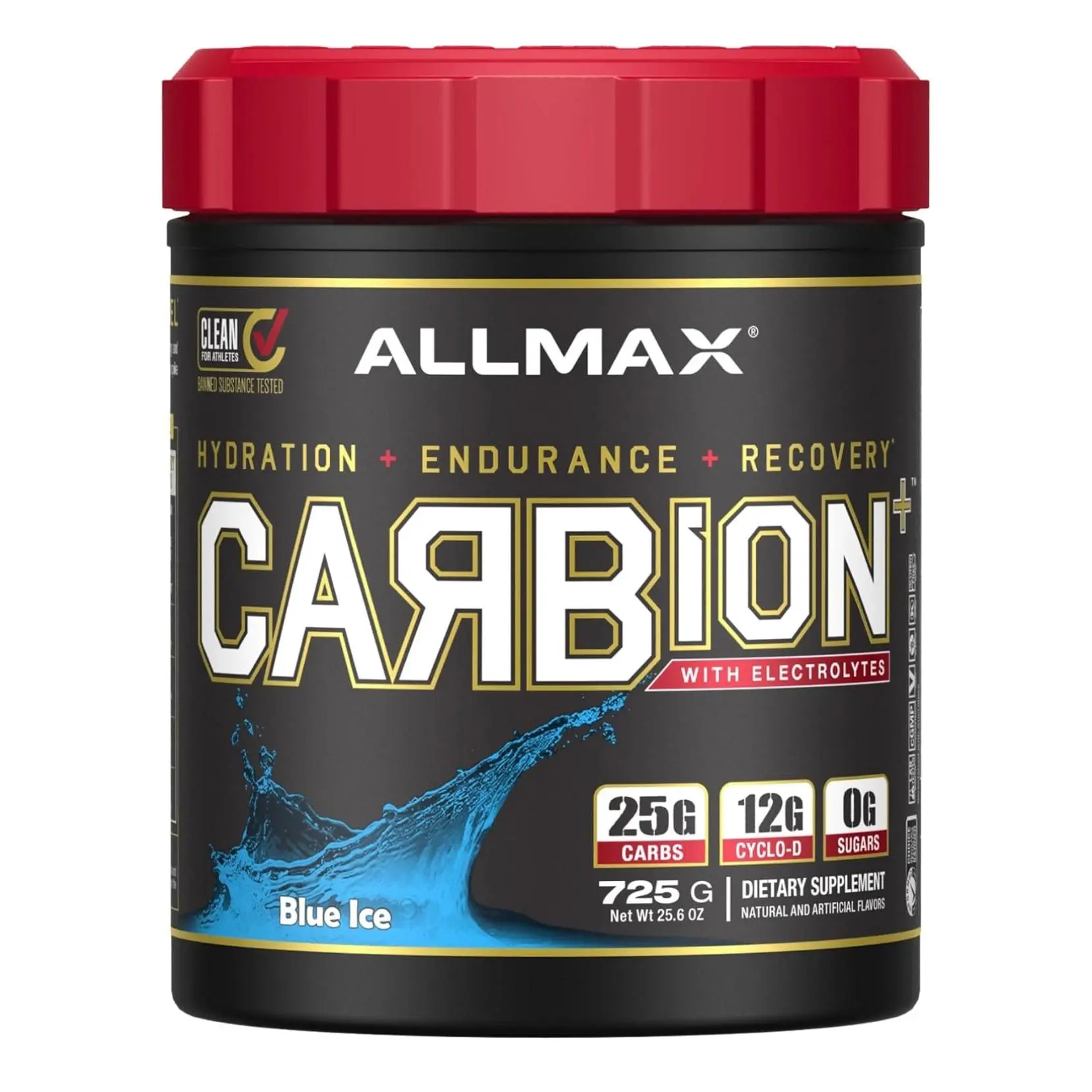 Allmax Carbion+ Carb Powder for Energy and Post Workout or Intra Workout Beverage