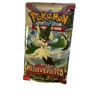 POKEMON:1 PALDEA EVOLVED FACTORY SEALED BOOSTER PACK (FROM FACTORY SEALED BOOSTER BOX)