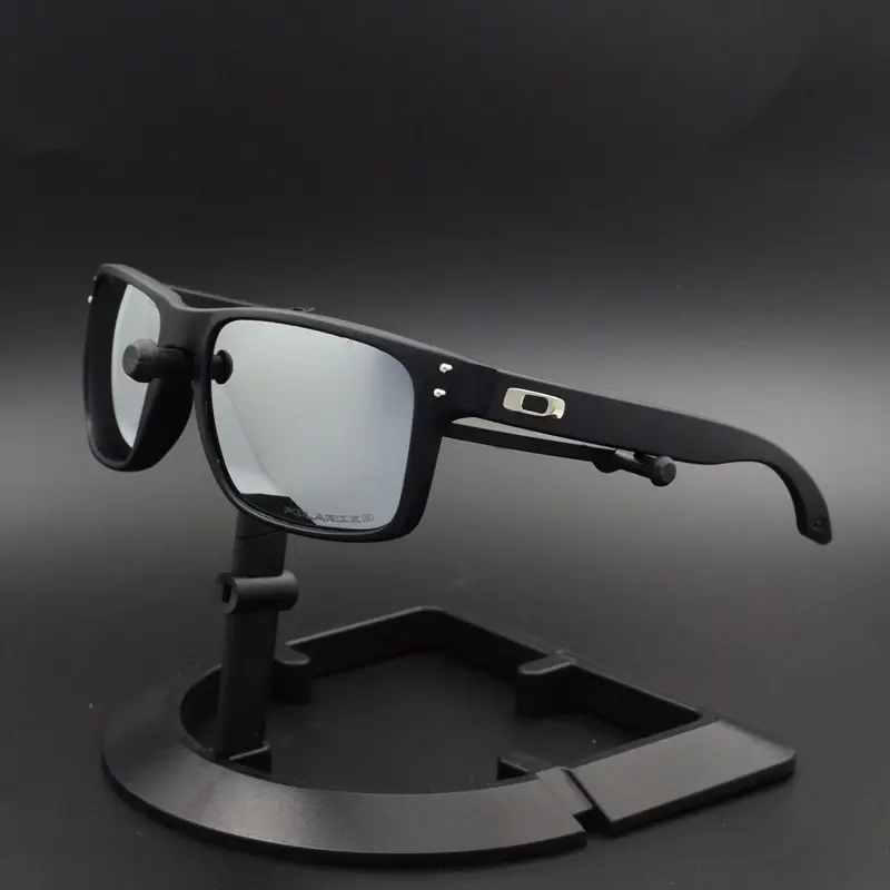 Oakley Outdoor Polarized Square Sunglasses – Blue Mirror UV Protection Eyewear for Men Women, Travel and Sports( include Box)