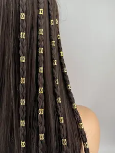 50 Pcs Set Braided Hair Rings, Fashion Unique Hair Clips, Perfect for Holidays, Beaches, Summer, Daily Wear