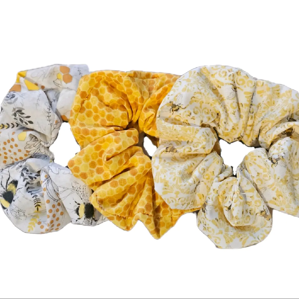 100% Cotton Hair Scrunchies for Women - Fashion Accessory