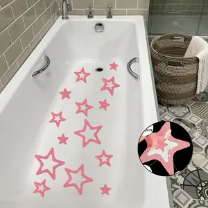 30 PCS Waterproof Star Shaped Bathtub Sticker - Non-Slip, Self-Adhesive, Removable, and Decorative - Perfect for Swimming Pools, Bathroom and Toilet Decor, Bathroom Decorations, Bathroom Decoration Accessories