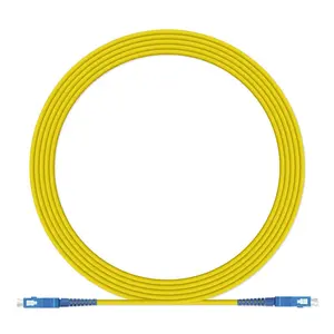 Shenzhen G-tech Directly Provide Free Sample 0.9mm 2.0mm 3.0mm SM SX SC/APC-SC/UPC Fiber Optic Patch Cord