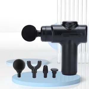 8-in-1 Electric Massager, 1 Set Intelligent Silent Operation Muscle Relaxation Massager with 8 Counts Massage Heads, Portable Muscle Massage Tool for Men & Women