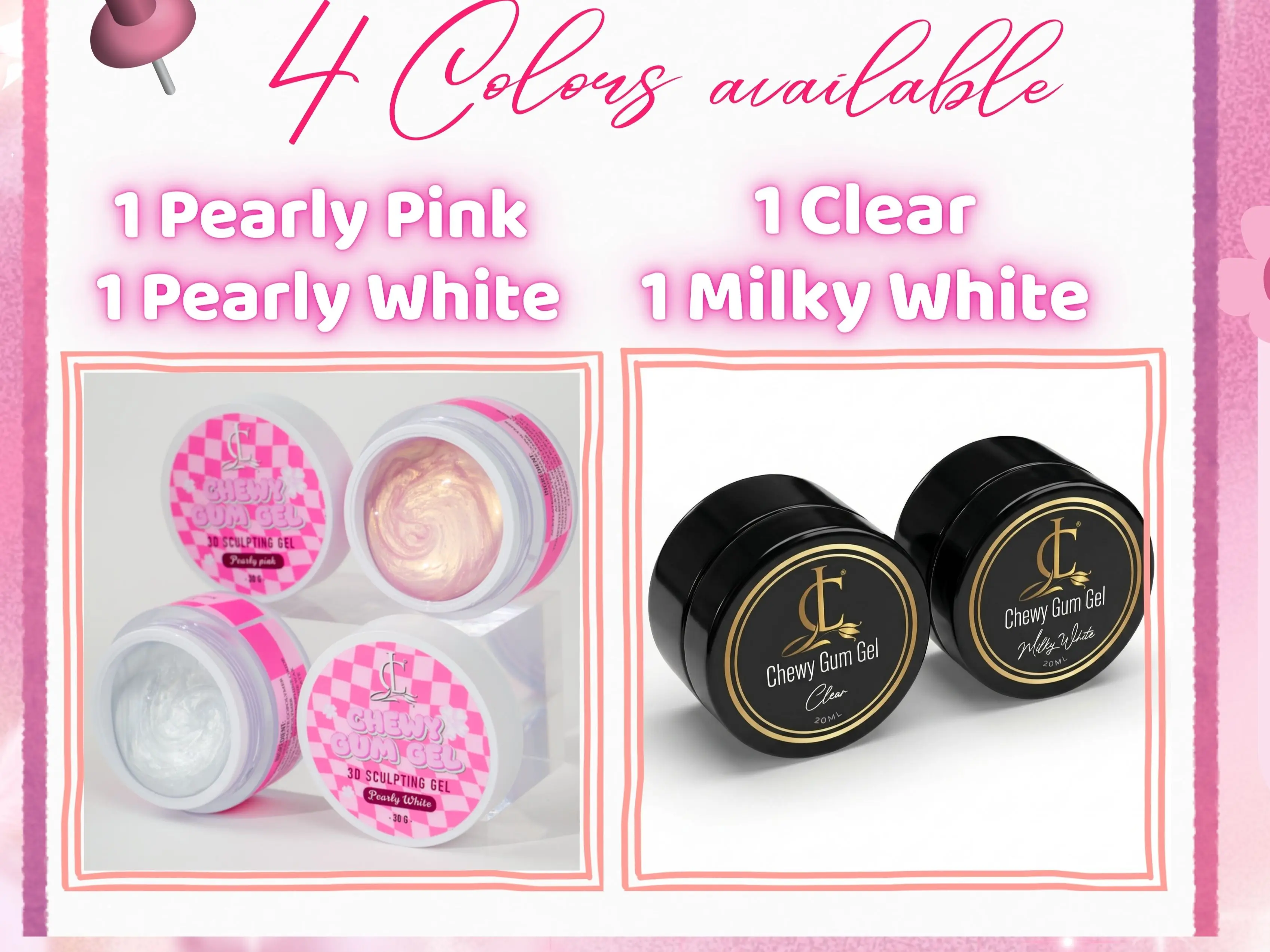 Chewy Gum Gel - 3D Sculpting Gel