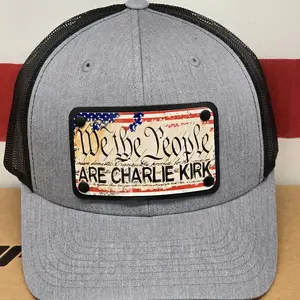 We The People Are Charlie Kirk Trucker Hat
