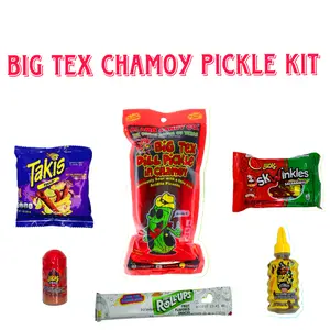 Big Tex Takis Chamoy Pickle Kit With Tamarindo Gusano
