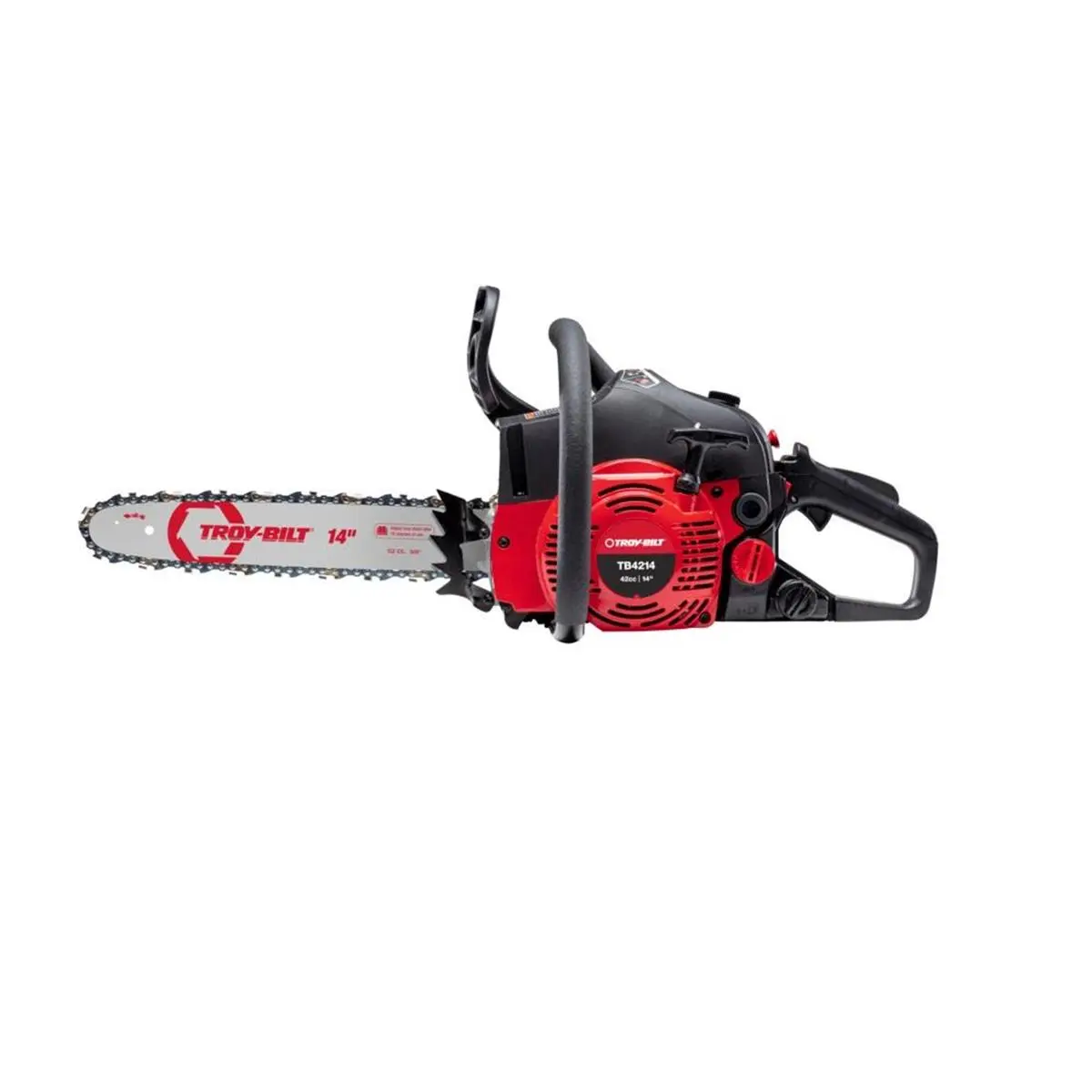MTD Southwest 42 cc 2-Cycle Lightweight Gas Chainsaw with 14" Low-Kickback Bar, 3-Point Anti-Vibe Grips, Auto Oiled Bar and Chain, Adjustable Oiler, Easier Handling for Limbs Cutting