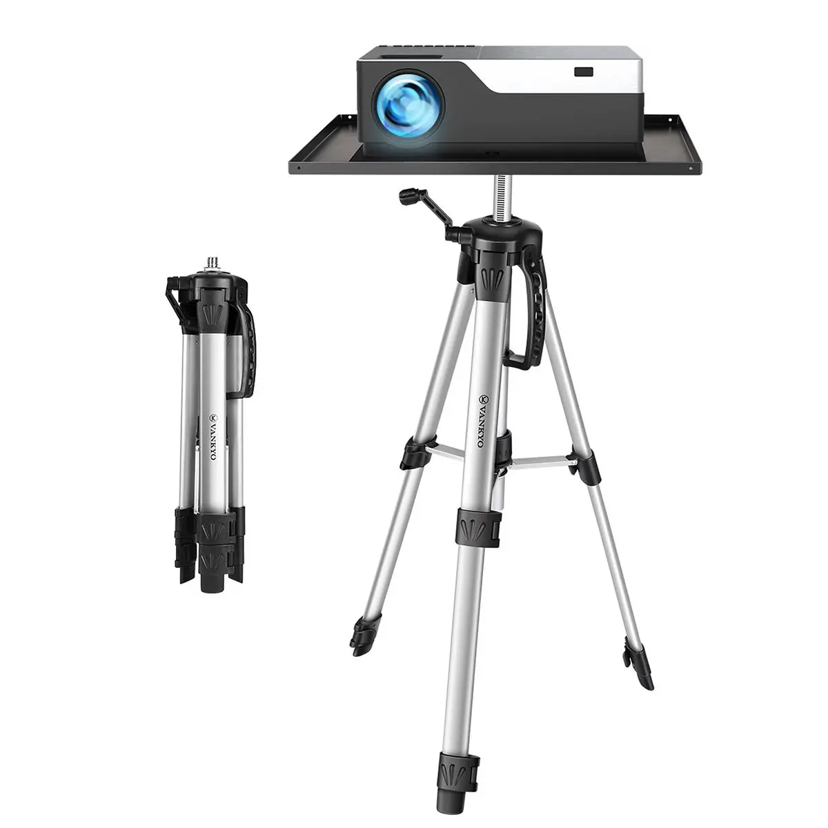 Vankyo WT50 Aluminum Adjustable Tripod Stand for Projector