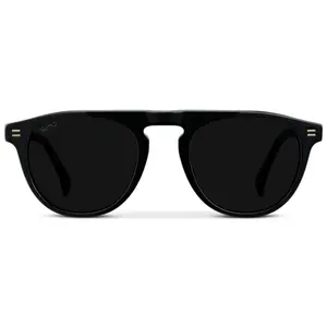 Axel - Men's Polarized Vintage Inspired Round Sunglasses