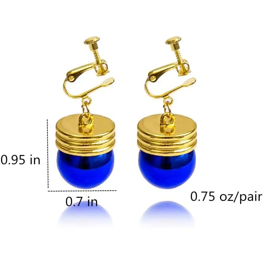 Chrollo Lucilfer Teardrop Anime Earrings, Hunter x Hunter Phantom Troupe Alloy Jewelry for Cosplay, Hypoallergenic Gift for Fans, Teardrop Earrings, Cosplay Earrings