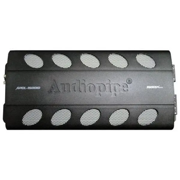 Audiopipe 1800W Monoblock Class D Amplifier - Durable, Overload Protection, Overheat Protection, Remote Woofer Volume Control, High Efficiency, for Car Audio Installation & All Kinds of Device