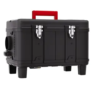 VEVOR 8KW Toolbox Diesel Heater,  Upgraded 110V Adapter & CO Alarm, 12-24V All in One Diesel Air Heater, with Bluetooth APP/Remote Control and Display Screen, Fast Heating Portable Diesel Heater for Vehicles and Outdoors