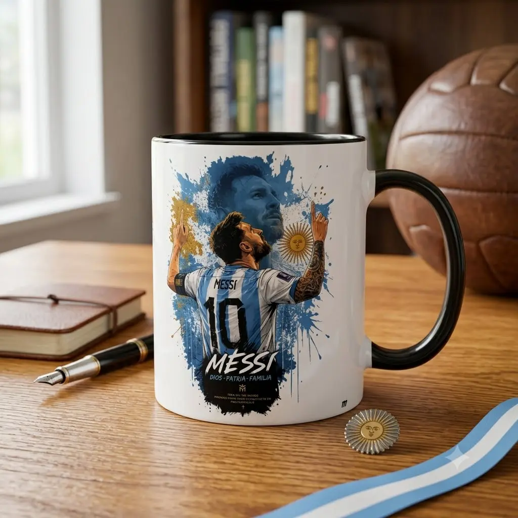 Lionel Messi Argentina Coffee Mug Lionel Messi Argentina Coffee Mug