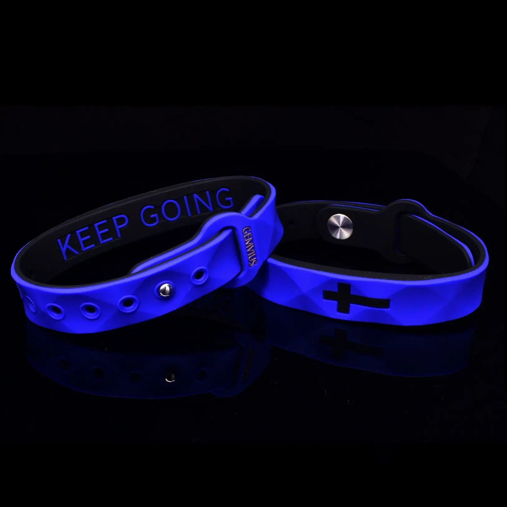 Gemvius Keep Going Faith Bracelet - Size Adjustable