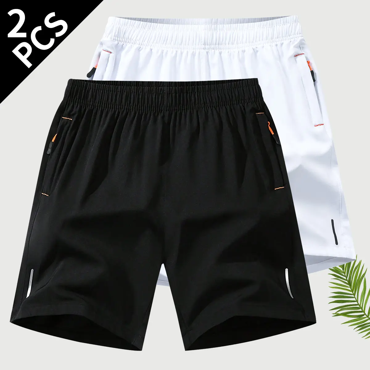 Men's Reflective Stripes Athletic Shorts Quick Dry Running Gym Workout Shorts for Men, Lightweight Breathable Sports Shorts with Graphic Print, Fitness Shorts for Night Running, Outdoor Activities