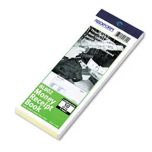 Rediform  Receipt 2-3/4 x 7 Carbonless Triplicate 50 Sets/Book