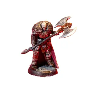 Skeleton Commander Collectible Resin Statue Figurine - Hand Crafted, Artificial, 3D-Printed Resin Miniatures, Detailed Demons of the Holy Abbey RPG Figure for D&D Fantasy Roleplay, Home Decor Gift Collectibles