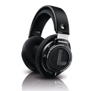 Magnavox |  HiFi Precision Stereo Over-Ear Headphones With Mic Black In Ear Design High Performance Drivers